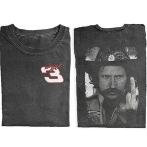 Racing Middle Finger T-shirt, 90s Nascar Shirt, Dale Earnhardt Tee, Dale Earnhar